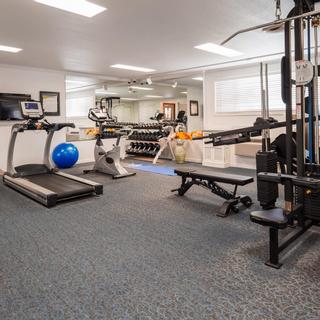 Best Western Plus Humboldt Bay Inn | Eureka, California | Weight machines, treadmill, elliptical and blue exercise ball